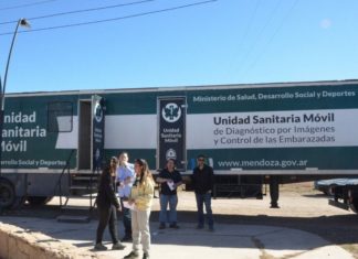 El camión ginecológico móvil recorre el departamento de Rivadavia