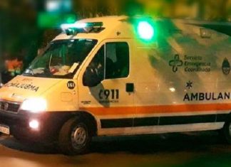 San Martín: murió al caerse de su moto