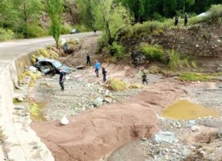 Mendoza: vuelco fatal, derrumbes y viviendas anegadas, el resultado de la tormenta