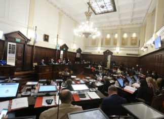 Sin apoyo del PJ, el oficialismo aprobó el proyecto de Boleta Única