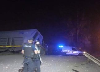 San Martín: descarriló un tren de carga