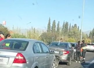 Acceso Este: choque en cadena genera demoras en el tránsito