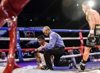 "El Eléctrico" Lemos descargó su poder ante el galés Selby