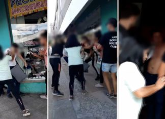 Una madre se hizo pasar por su hija, citó al hombre que la acosaba y lo golpeó