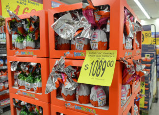 Pascuas: aumentos de casi el 90 porciento en huevos de pascua y pescado