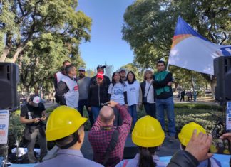 Sindicatos estatales y organizaciones sociales exigen recomposición salarial