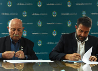Rivadavia y el gobierno provincial firmaron un convenio para la ejecución de obras