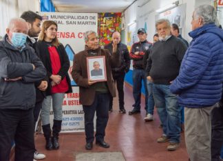 San Martín: Defensa Civil cuenta con un nuevo muro de directores