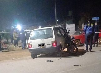 San Martín: joven muere al chocar con su moto en calle Lavalle