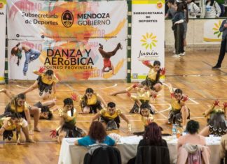 Junín: realizaron el selectivo Zona Este de aeróbica y danza