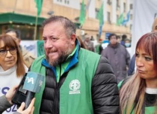 Detuvieron a Roberto Macho de ATE, por los cortes de tránsito