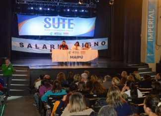 El SUTE votó un paro de 96 hs. en suspenso por la paritaria del jueves