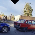 Choque en cadena en La Colonia