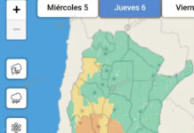 SMN: Mendoza en Alerta naranja por fuertes tormentas para jueves y viernes