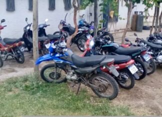 Rivadavia: 5 detenidos y 14 motos retenidas
