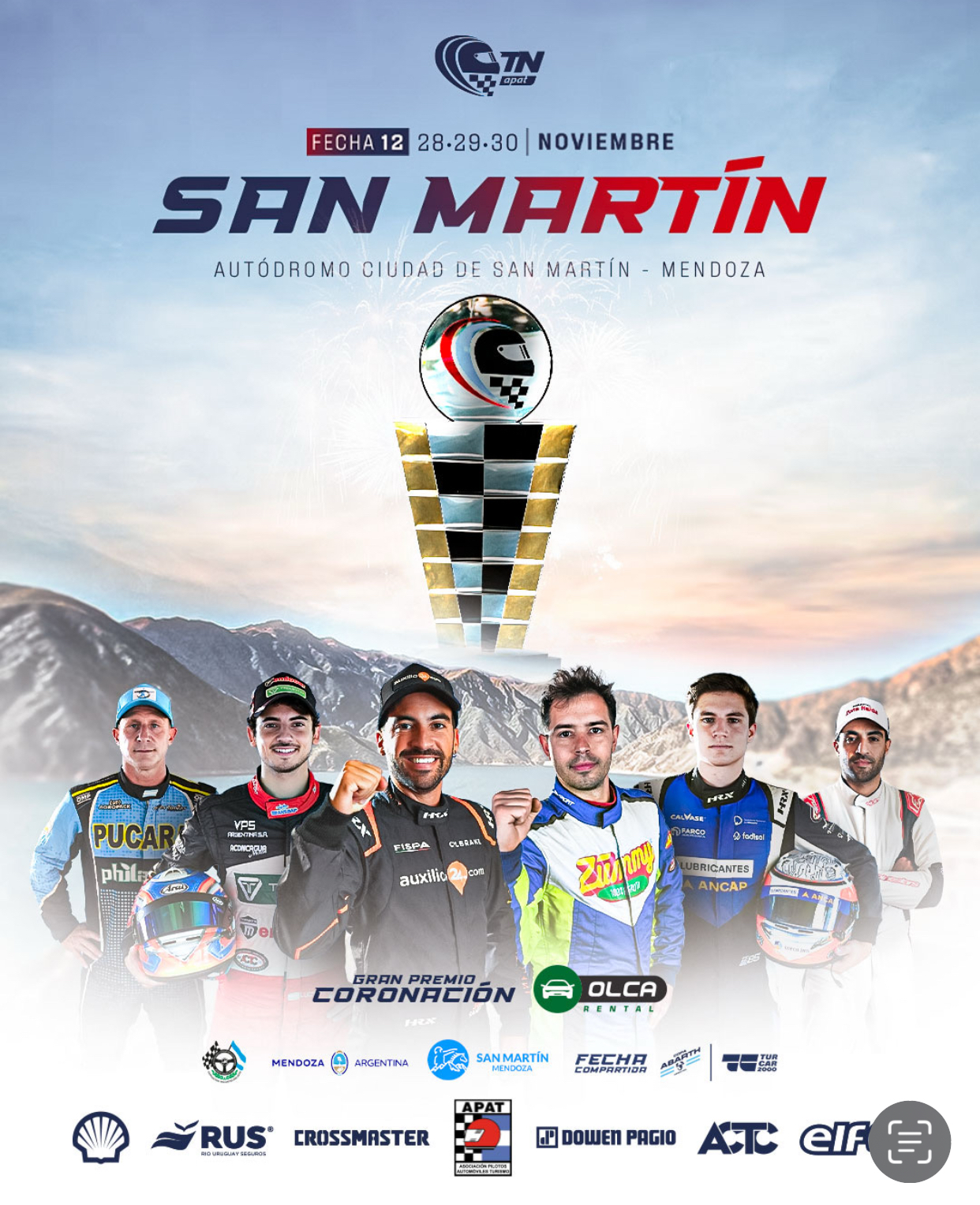 Jubilados y discapacitados tendrán acceso diferencial sin cargo a la gran final del TN en San Martín