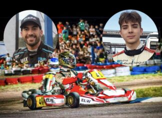 Los campeones Santero y Vitar se suman a la Copa Mendoza de Karting nocturna