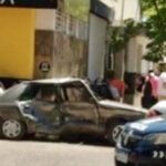 San Martín: fuerte choque de autos con heridos