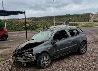 San Martín: Un joven de 30 años perdió la vida tras un violento vuelco en Ruta 7