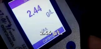 San Martín: dio uno de los niveles de alcohol más altos del año