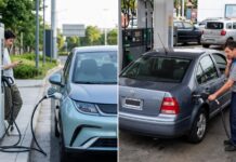 En Argentina llenar el tanque cuesta $110.000 y cargar un eléctrico $9.500 o menos